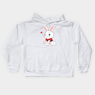 Adorable cute Bunny - funny saying Kids Hoodie